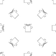 Tshirt dry icon. Outline illustration of tshirt dry vector icon for web design isolated on white background