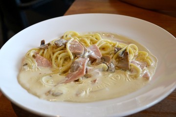 Pasta with sauce