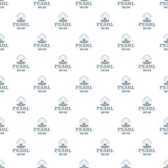 Pearl gem pattern vector seamless repeat for any web design