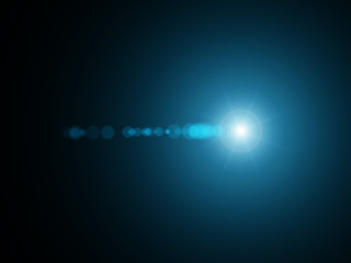 lights effects isolated on black backgrounds
