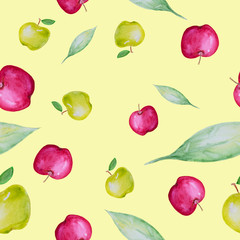 Hand drawn watercolor pattern