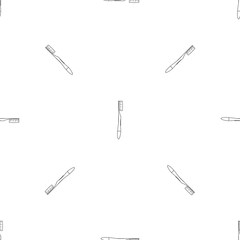 Medium toothbrush icon. Outline illustration of medium toothbrush vector icon for web design isolated on white background