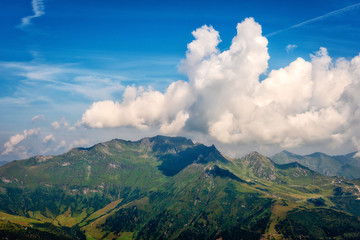 Beautiful landscape of the Austrian Alps, Europe.