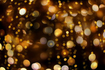 Abstract festive bokeh background.