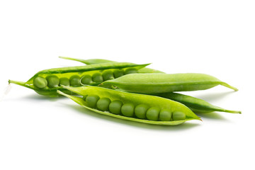 Cosses de petits pois © L.Bouvier