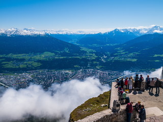 The view from Nordkette