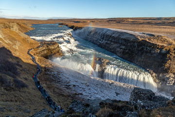 Gullfoss Waterfall
