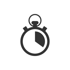Stopwatch graphic icon design template