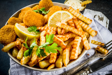 British food, Fish and chips