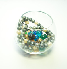 Beautiful glass beads