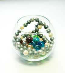 Beautiful glass beads