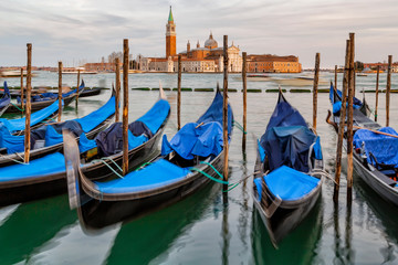 Obraz na płótnie Canvas Venice Gondolas