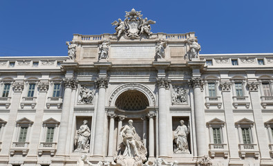 Obraz na płótnie Canvas Trevi Fountain in Rome, Italy