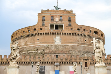 Mausoleum of Hadrian - Castel Sant Angelo in Rome, Italy