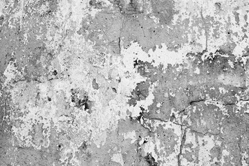 Texture, wall, concrete, it can be used as a background . Wall fragment with scratches and cracks
