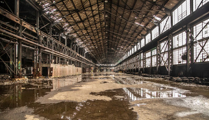 Old steel mill