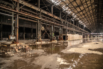 Old steel mill