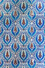 Photo of Iznik (mosaic) tiles of Istanbul