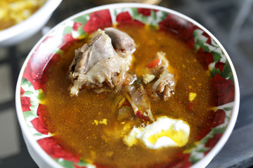 Bozbash Armenian soup with lamb