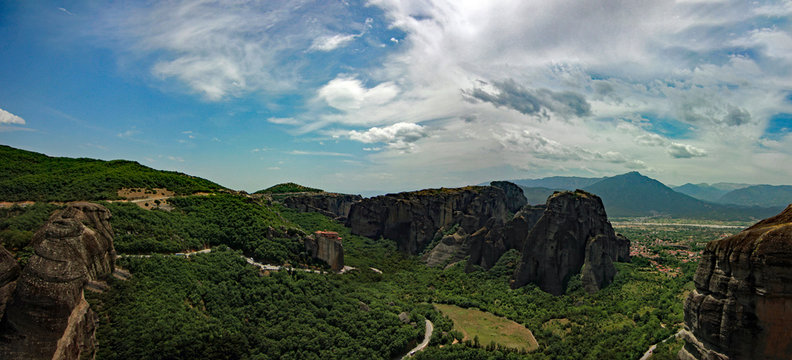 Meteora Panorama View