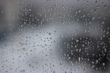 rain drops on window