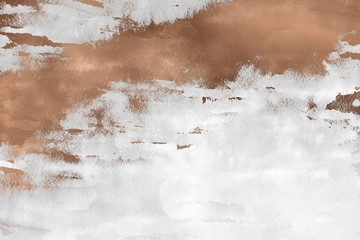 Modern contemporary creamy copper background. Luxury girlish texture. Delicious and clean backdrop with geometric and artistic elements. © artistmef