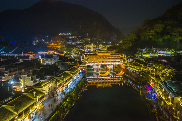 Fenghuang ancient town, Southwest of Hunan Province, China