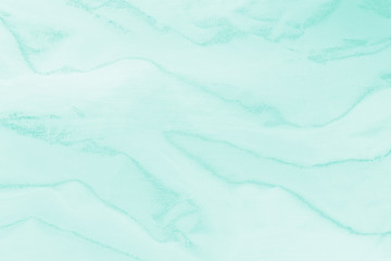 Elegant mint textile background. Silk cloth texture. Fabric pattern.