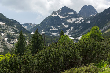 Fototapeta premium Amazing Summer landscape of Malyovitsa peak, Rila Mountain, Bulgaria