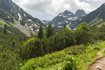 Amazing Summer landscape of Malyovitsa peak, Rila Mountain, Bulgaria