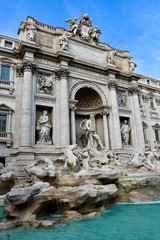 Trevi Fountain (Fontana di Trevi) Rome, Italy