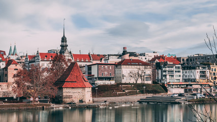 Obraz premium Old water tower in Maribor, Slovenia