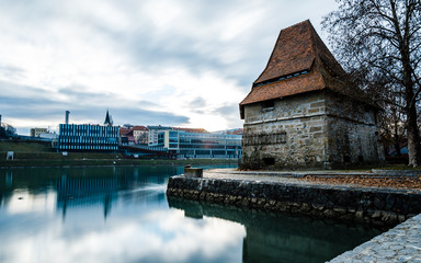 The Old Water tower in Maribor, Slovenia