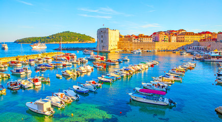 Old port of Dubrovnik