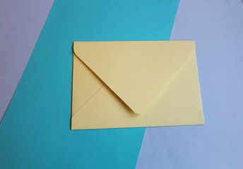 envelope color paper background
