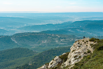 Naklejka premium Mont Sainte-Victoire, Provence, France
