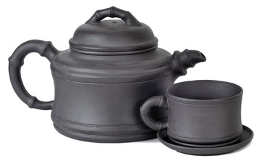 black teapot Cup insulated