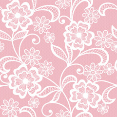 Obraz premium abstract lace floral background