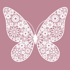 butterfly frome flowers