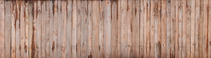 Brown wood colored plank wall texture background