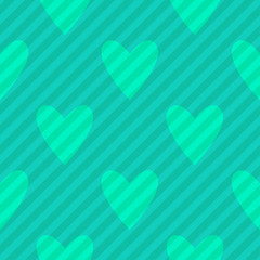 Seamless hearts pattern