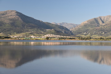 lake in the mountains