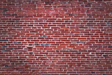 Naklejka na ściany i meble old red brick wall background