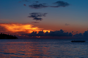 Sonnenuntergang in der Karibik 2