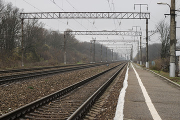 railway in the city