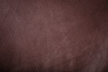 Fototapeta premium Dark Brown Leather for Concept and Idea Style of Fine Leather Crafting, Handcrafts Work Space