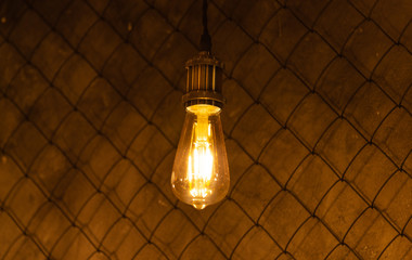Decorative bulbs in vintage style Edison
