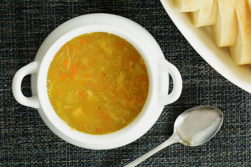 Chicken vegetable soup