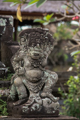statue in Balinese temple