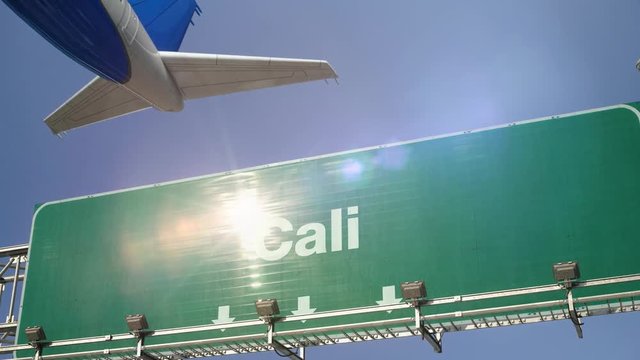 Airplane Take off Cali